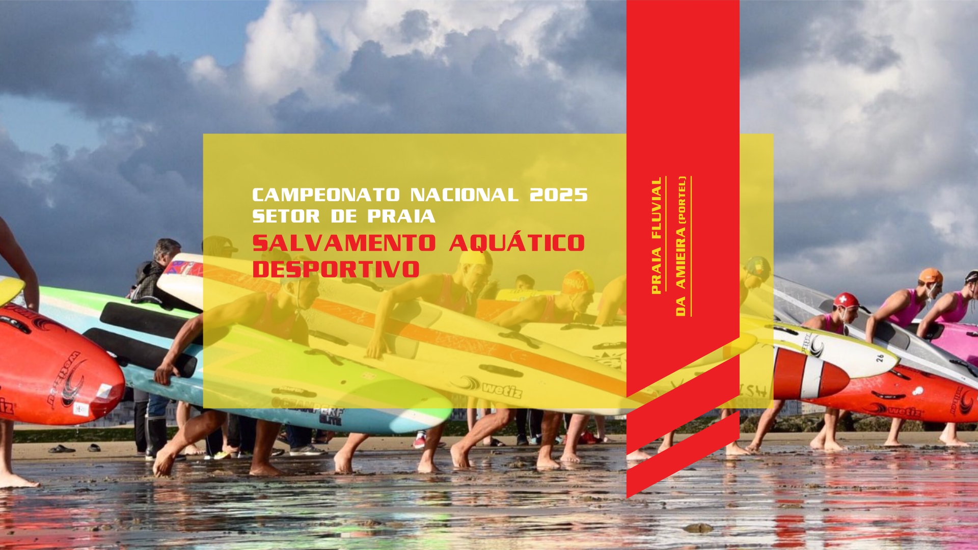 Salvamento Aquático Desportivo – Campeonato Nacional de Praia 2024/2025