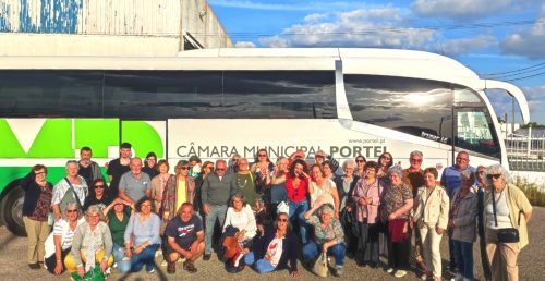 Alunos da Atividade Desportiva da Universidade Sénior Visitam Aveiro