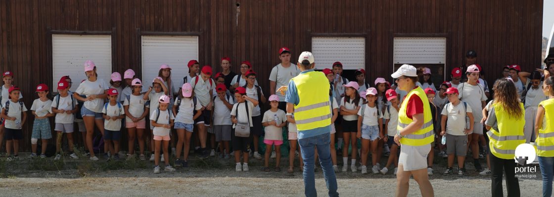 Ação de Sensibilização e Limpeza na Barragem do Loureiro com Voluntários do Programa de Volu...
