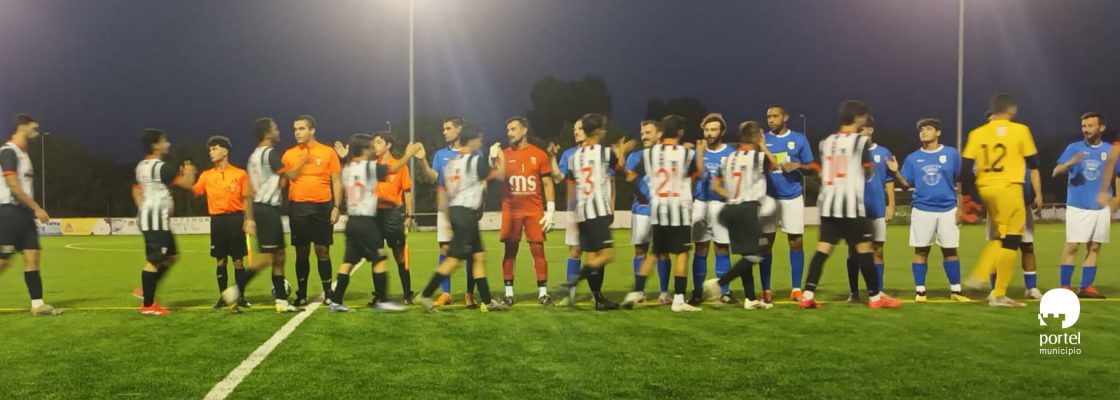 Equipas do Grupo Desportivo e Cultural Os Oriolenses e do Grupo Desportivo São Bartolomeu do Out...