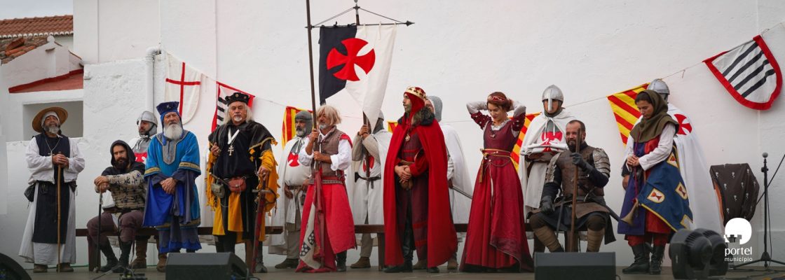 IX edição da Feira Medieval em Portel com várias recriações históricas, torneios, espetácu...