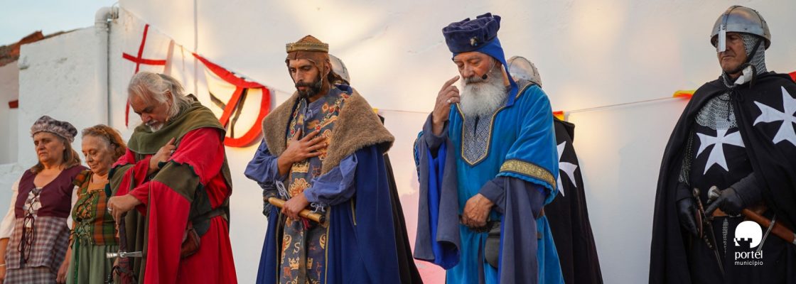 IX edição da Feira Medieval em Portel com várias recriações históricas, torneios, espetácu...