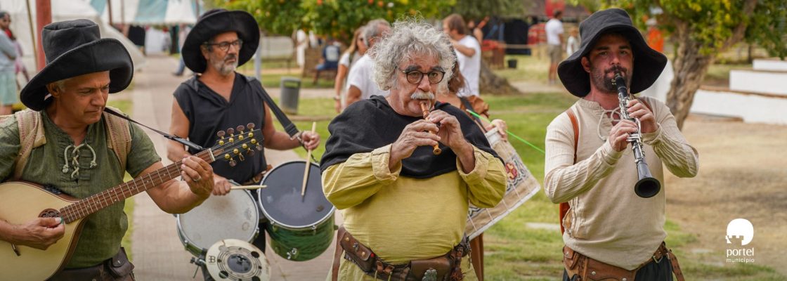IX edição da Feira Medieval em Portel com várias recriações históricas, torneios, espetácu...