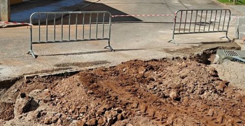 Melhoramento do escoamento de águas pluviais