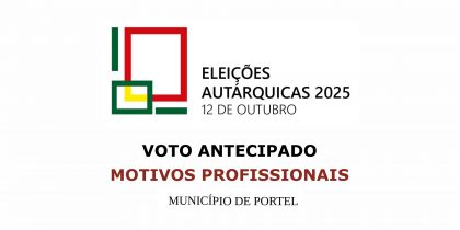 Eleições Autárquicas 2025 – Voto Antecipado