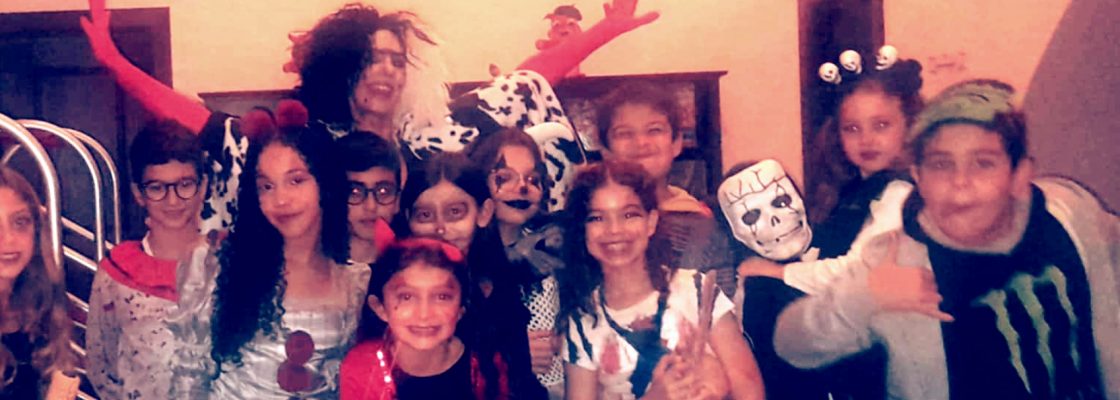 Serão de Halloween direcionada ao publico juvenil na Biblioteca Municipal de Portel