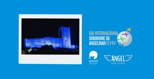 Dia Internacional da Síndrome de Angelman – Castelo de Portel Iluminado a Azul