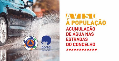 Aviso – Circulação Condicionada – Proteção Civil de Portel