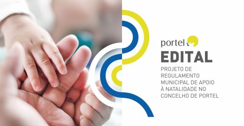 Edital – Projeto de Regulamento de Apoio à Natalidade do Concelho de Portel