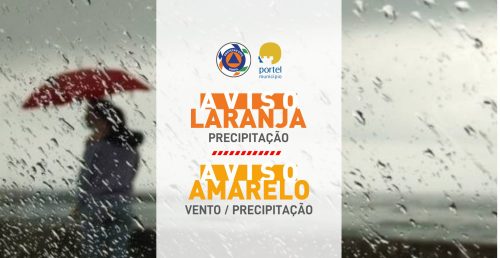 Avisos – Laranja / Amarelo – Proteção Civil – 07 Fevereiro 2026
